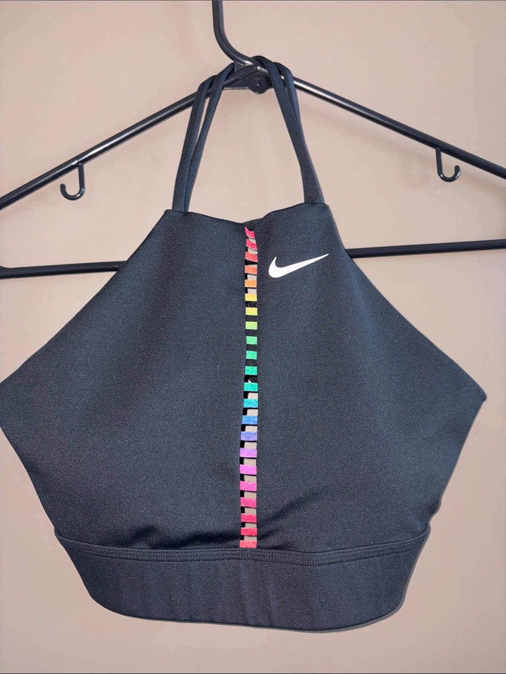 Nike Dri-Fit Indy Rainbow Ladder Sports Bra
